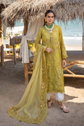 03-Piece Lawn Suit With Embroidery - Ready To Wear