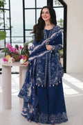 03-Piece Lawn Suit With Embroidery - Ready To Wear