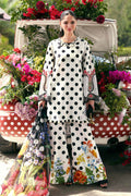 Black & White Polka - Printed Lawn Suit | Ready To Wear