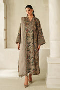 03-Piece Printed Lawn Suit with Embroidery - Ready To Wear
