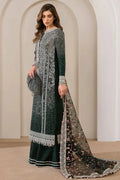 03-Piece Chiffon Suit With Heavy Embroidery - Ready To Wear