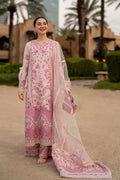 Blush Pink - Embroidered Lawn Suit | Read To Wear
