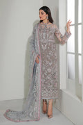 Designer Suit Baroque Chantelle Embroidered Net 3PC Ready To Wear