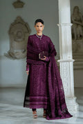 03-Piece Lawn Suit With Embroidery - Ready To Wear