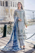 03-Piece Lawn Suit With Chikankari Work | Ready To Wear