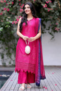 Berry Sapphire - Embroidered Lawn Suit | Ready To Wear