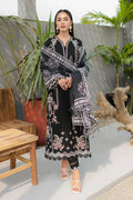03-Piece Lawn Suit With Embroidery - Ready To Wear