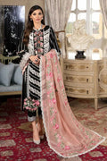03-Piece Lawn Suit With Chikankari Embroidery - Ready To Wear