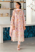 03-Piece Printed Lawn Suit With Chikankari Embroidery - Ready To Wear