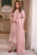 Blush Pink - 3 Piece Embroidered Lawn Suit | Ready To Wear