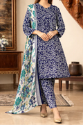 03-Piece Printed Lawn Suit - Ready To Wear