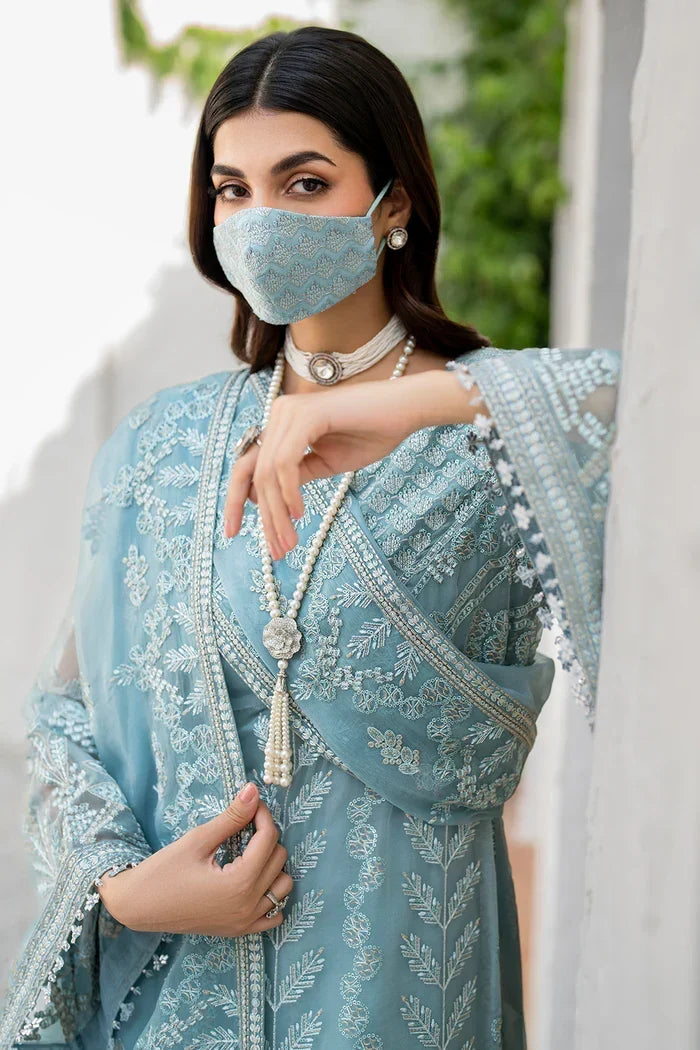 03-Chiffon Suit With Heavy Embroidery | Ready To Wear