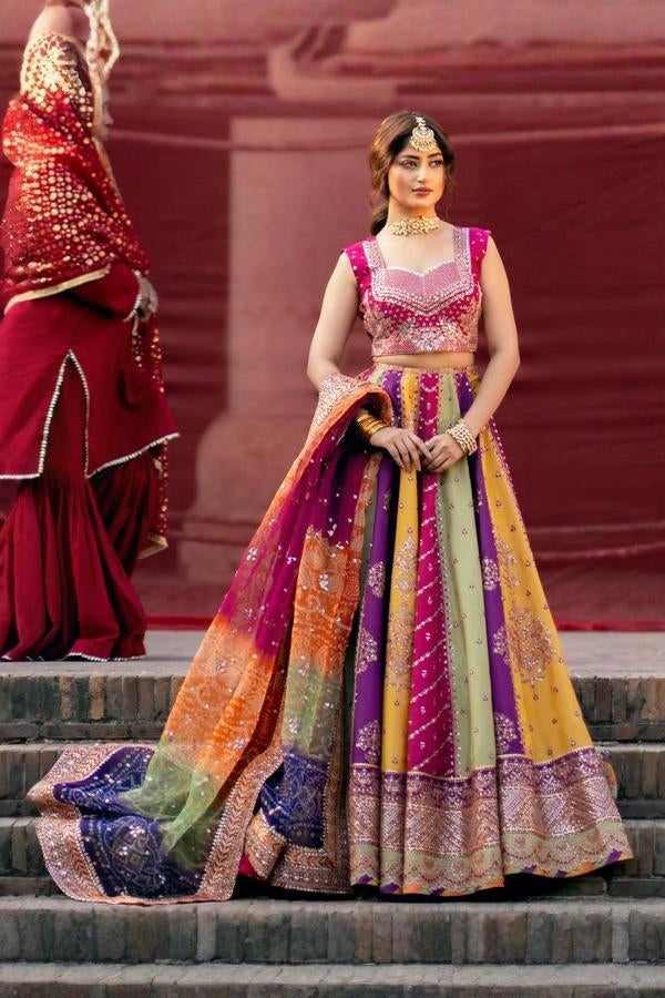 Luxury Stitched Bridal Suit - Ready To Wear