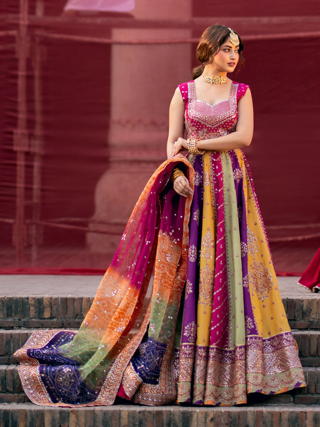Luxury Stitched Bridal Suit - Ready To Wear