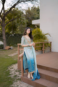 03-Piece Printed Lawn Suit With Embroidery | Ready To Wear