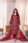 3 Piece Organza Suit - Ready To Wear