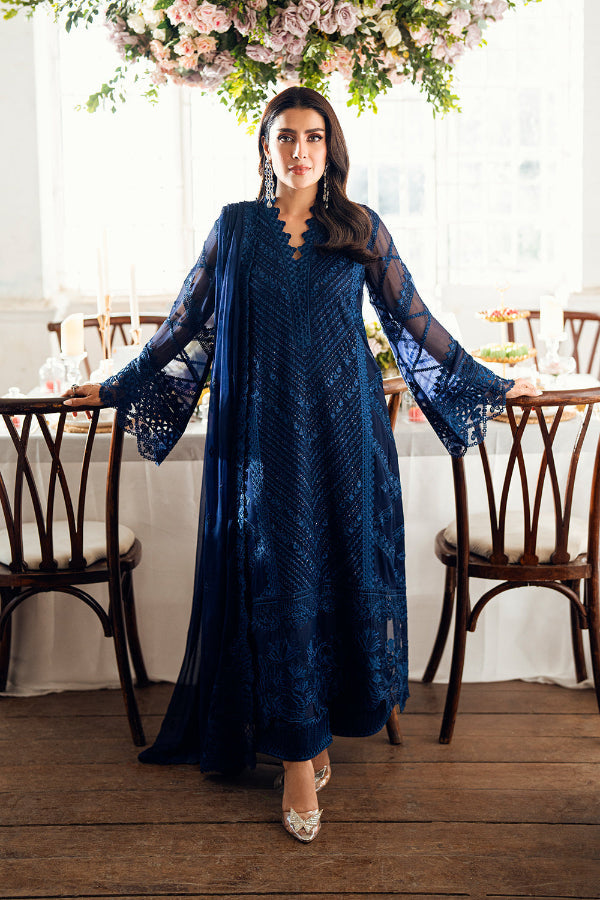 3 Piece Stitched Luxury Chiffon Dress