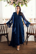 3 Piece Stitched Luxury Chiffon Dress - Ready To Wear