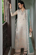 Ivory Sage Chikankari - Lawn Suit With Chikankari Dupatta | Ready To Wear