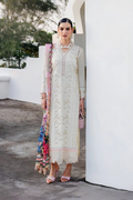 03-Piece Lawn Suit With Embroidery - Ready To Wear