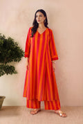MIA - PINK ORANGE KURTA SET