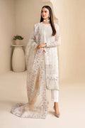 03-Piece Chiffon Suit With Embroidery - Ready To Wear