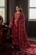 Designer Suit Premium Luxury Embroidered Chiffon - 3 PC Ready To Wear