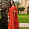 Luxury Lawn - Denisa - Burnt Orange