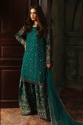 03-Piece Chiffon Suit With Embroidery | Ready To Wear