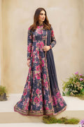 3 Piece Stitched Lawn Suit - Ready To Wear