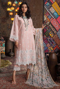 03-Piece Lawn Suit With Embroidery - Ready To Wear