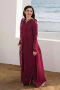 03-Piece Suit With Chikankari Embroidery - Ready To Wear