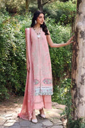 03-Piece Lawn Suit With Thread Embriodery - Ready To Wear